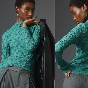 Anthropologie Maeve Textured Top• Sz XS